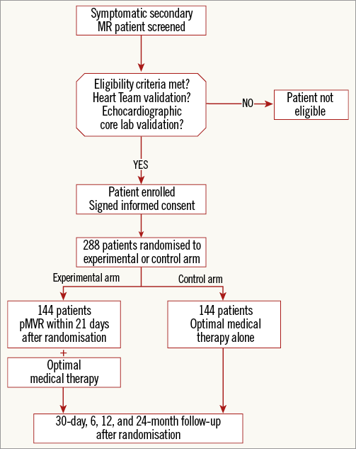 The MITRA FR study design and rationale of a randomised study of