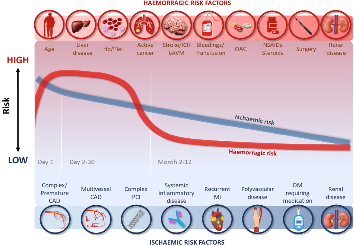 DAPT for secondary prevention in patients with ACS